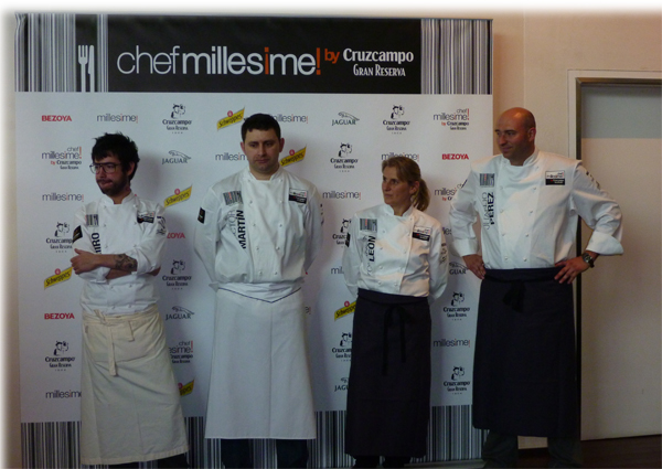 Alta cocina de Castilla y León en Zarabanda. Chef Millesime