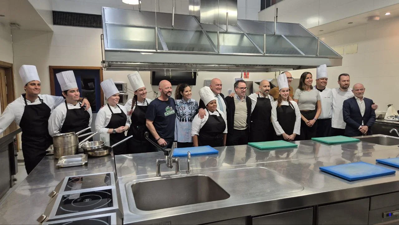 Los alumnos de FP en Dirección de Cocina participan en el menú institucional del XXI Concurso Nacional de Pinchos y Tapas Ciudad de Valladolid